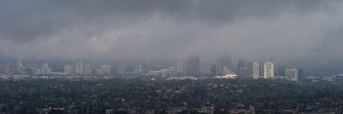 Century City Wilshire Corridor Los Angeles California USA Canvas Art - Panoramic Images (18 x 6)
