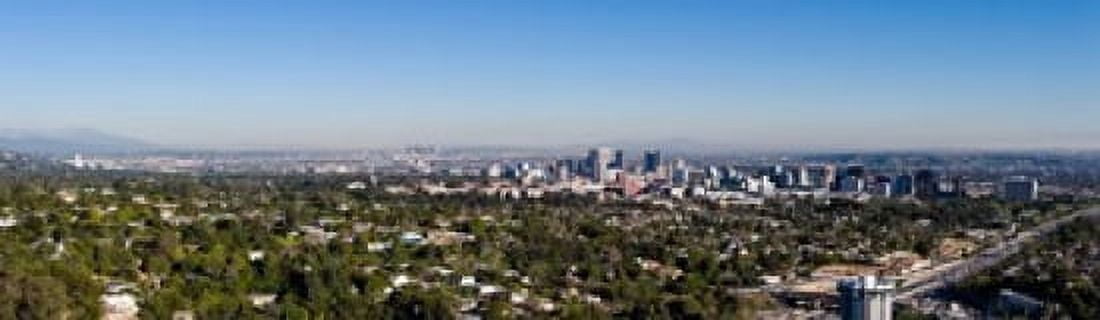 Century City Wilshire Corridor Westwood West Los Angeles California USA Canvas Art - Panoramic Images (15 x 5)