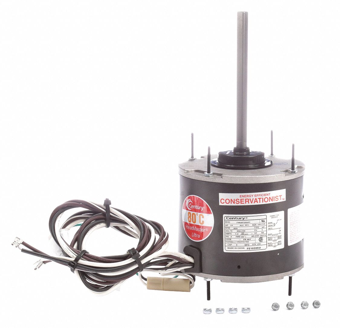 Century Condenser Fan Motor 1 4 HP 825 Rpm 1 Ph FE1028SU Walmart century-condenser-fan-motor-1-4-hp-825-rpm-1-ph-fe1028su-walmart
