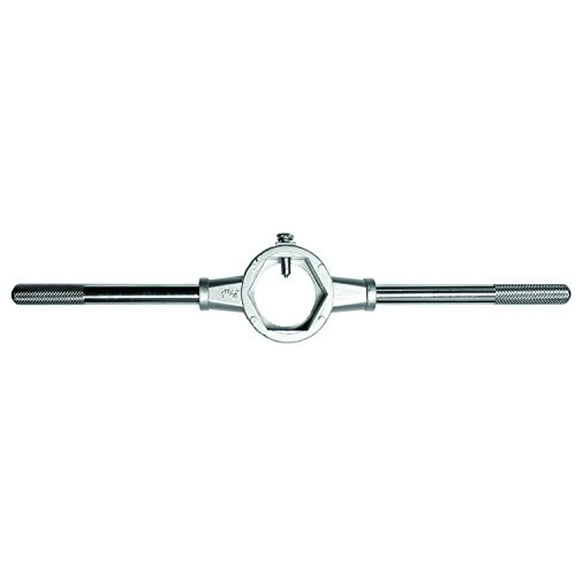 Century Drill & Tool 98516 1-13/16" Hex Die Stock, Solid Zinc Alloy, Non-Adjustable with Set Screw, Professional-Grade Threading Tool