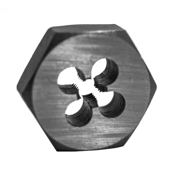 Century Drill & Tool 96201 Carbon Steel Die, 1/4-20NC