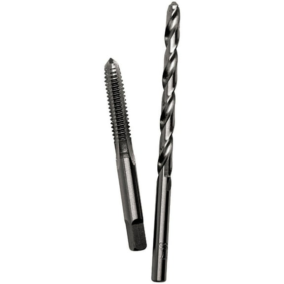 Century Drill & Tool Tap-Plug and Drill Bit - Carbon Steel - 1/4-20, #7 Wire Gauge, 1 4 Thread Tapper Bit