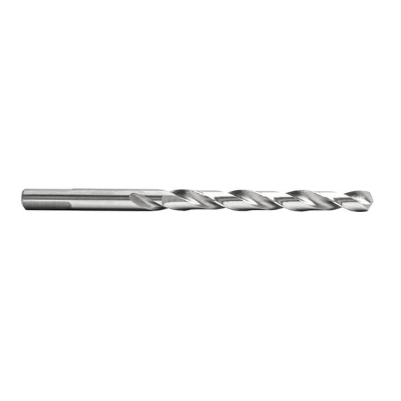 Century Drill & Tool 1/4" Premium High Speed Brite Drill Bit - 135 deg. Point - For general purpose drilling - Carded, 1 each, sold by each