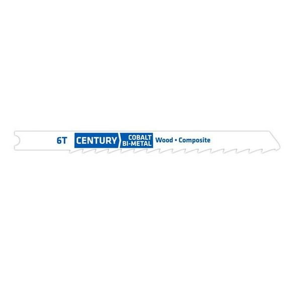 Century Drill & Tool 178320644 06206 6T Bi-Metal Jig Saw Card