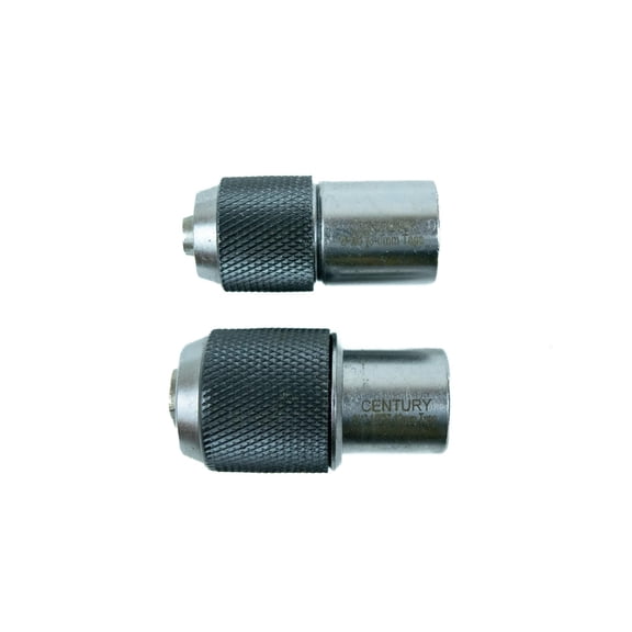 Century Drill & Tool 2 Piece Adjustable Tap Socket Set 98503; cover a full range of sizes; ideal for automotive, machinery, and DIY repairs