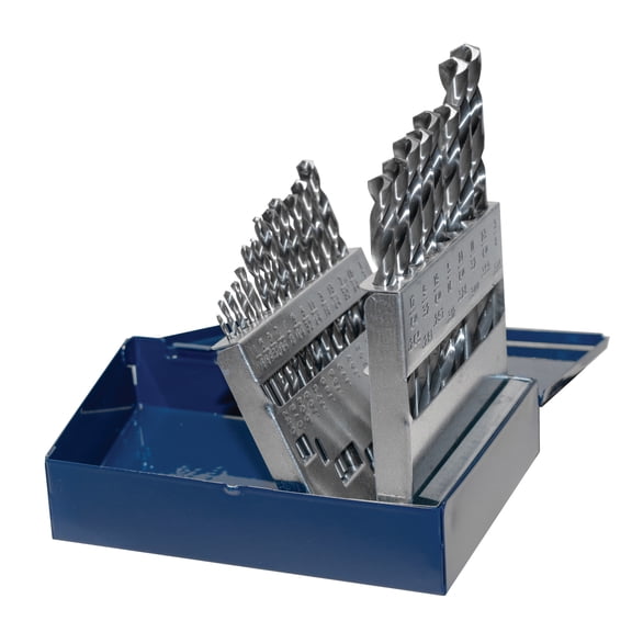 Century Drill & Tool 22921 Brite HSS Drill Bit Index Set, 21-Piece