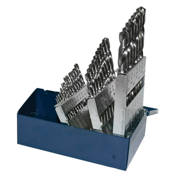 Century Drill & Tool 22929 Brite HSS Drill Bit Index Set, 29-Piece