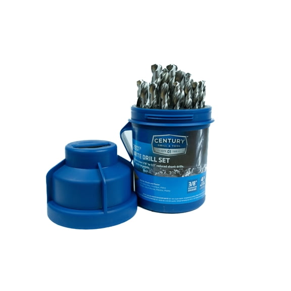 Century Drill & Tool 23529 Brite HSS Reduced Shank Drill Bit Set, 29 Piece
