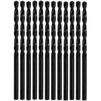 Century Drill & Tool 24507 Black Oxide Drill Bit, 7/64", 12-Pack
