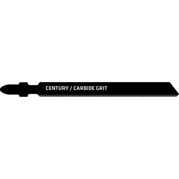 Century Drill & Tool 6430 Tang Shank Carbide Grit Jig Saw Blade, 4"