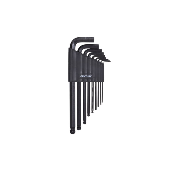 CENTURY Drill & Tool 64310 Long Arm Metric Hex Set, 9Piece