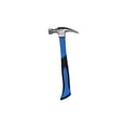 thumbnail image 1 of Century Drill & Tool 72244 Straight Claw Fiberglass Hammer, 16-Ounce, Blue, Black, Silver, 1 of 9