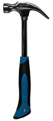Century Drill & Tool 72254 Curved Claw Steel Hammer, 16-Ounce