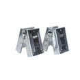 thumbnail image 1 of Century Drill & Tool 72990 2x4 Sawhorse Brackets, Set of 2, Galvanized, Compact Storage, 1 of 7
