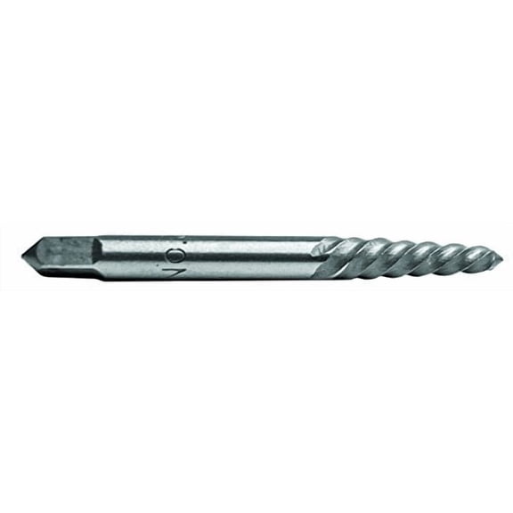 Century Drill & Tool 73403 Spiral Flute Screw Extractor, #3, gray
