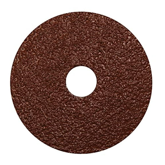 Century Drill & Tool 75000 Resin Fiber Disc, 4-1/2" by 24 Grit, 3 Pack