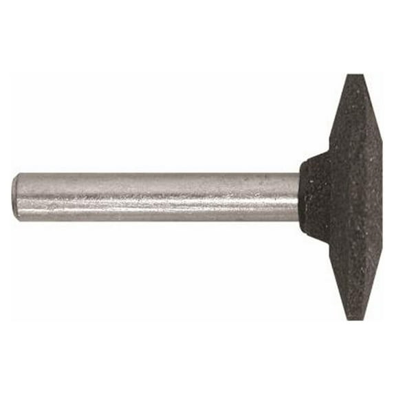 Century Drill & Tool 75206 Mounted Grinding Point, Pointed Edge, 1-1/4 x 1/4 In. - Quantity 3