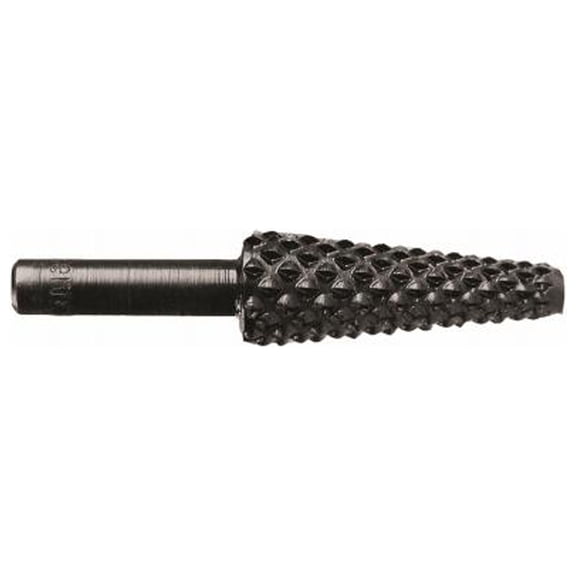 Century Drill & Tool 75404 Rotary Rasp, Cone, 5/8 x 1-3/8 In. - Quantity 3