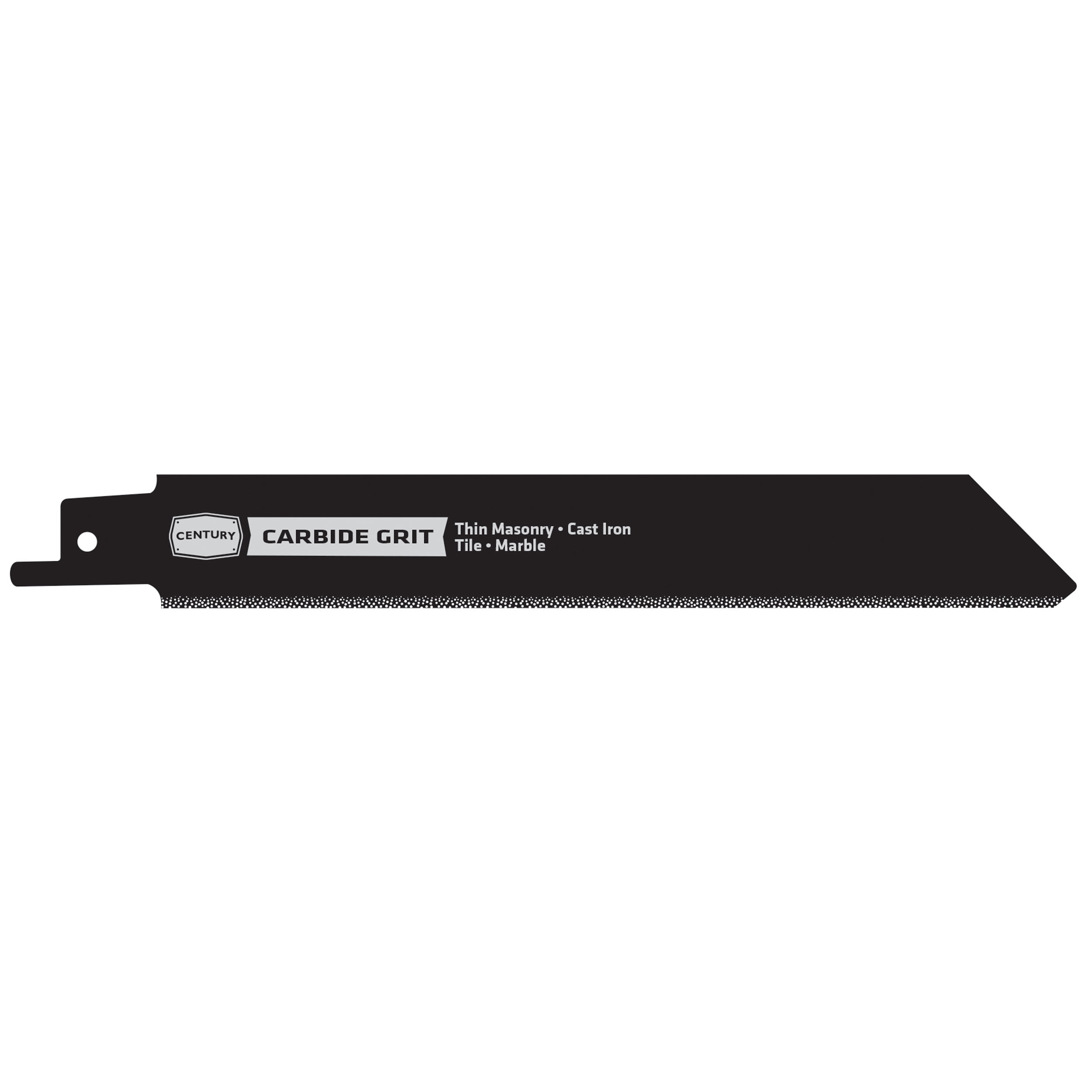Century Drill & Tool 7856 Carbide Grit Reciprocating Saw Blade, 6"