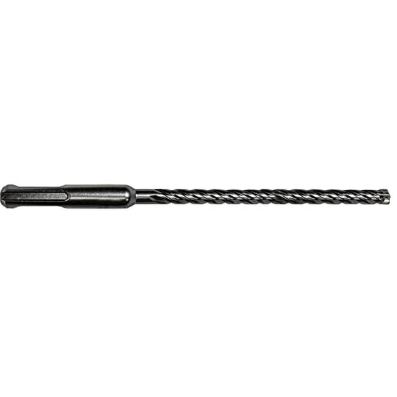 Century Drill & Tool, 83612, 3/16"X4"X6",SDS Plus,2 Cutter Design Drill Bits, Accurate & Precise Drilling