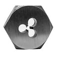 thumbnail image 1 of Century Drill & Tool 96101 High Carbon Steel Fractional Hexagon Die, 4-40 NC, 1 of 1