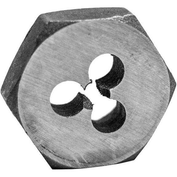 Century Drill & Tool 97616 Metric Hex Die, 11.0X1.50