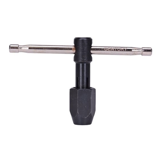Century Drill & Tool 98501 T-Handle Tap Wrench, 0"-1/4", 3.0-6.0mm