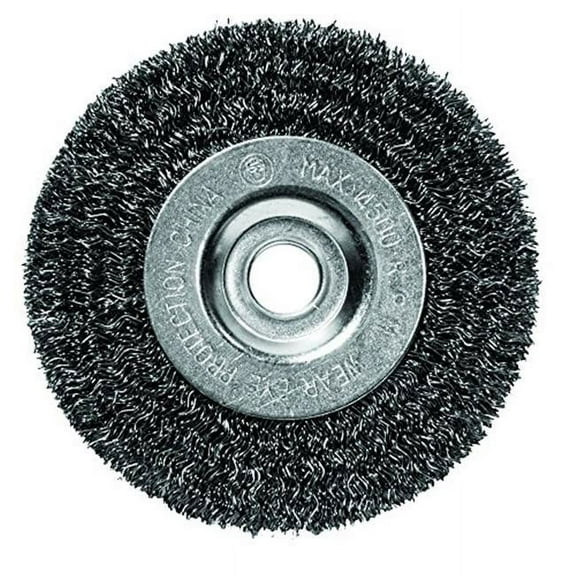 Century Drill & Tool CY76841 4 x 0.5 in. Coarse Bench Grinder Wire Wheel Pack of 2
