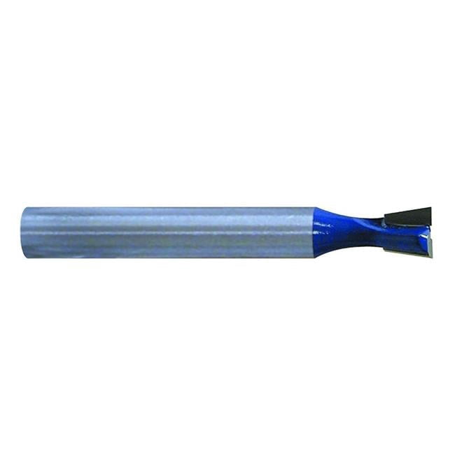 Century Drill & Tool Dovetail Tct Router Bit,1/4 in. 40163 - Walmart.com