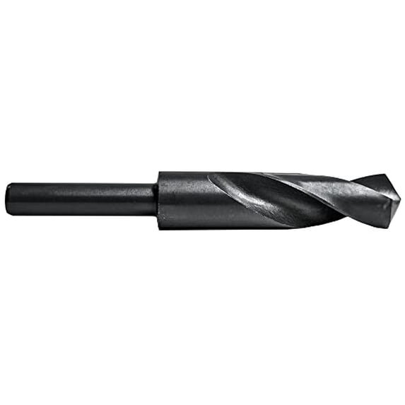 Century Drill & Tool 47350 Black Oxide Silver and Deming Drill Bit, 25/32"