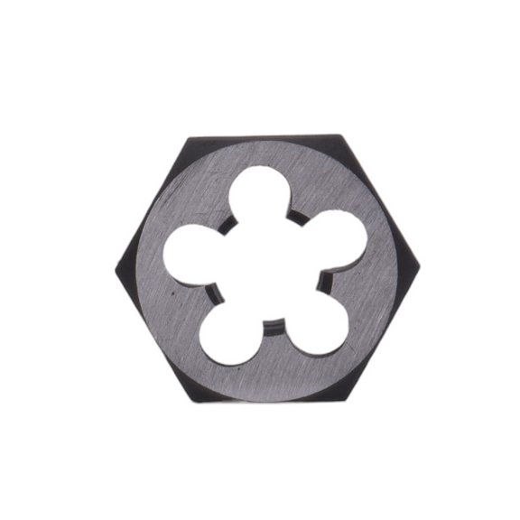 Century Drill & Tool, 95624, 16X1.50, Hex Die, Precision Cut External Threads, High Carbon Alloy Steel