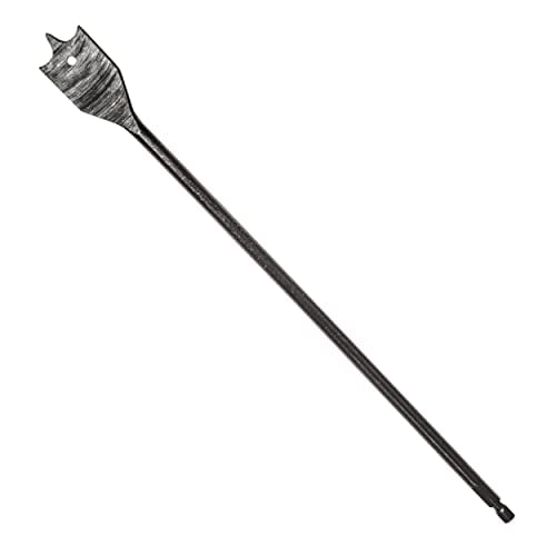 Century Drill & Tool – 36848 Lazer Spade Drill Bit – 3/4” x 12” – Alloy Steel Spade Tool with Heavy-Duty Quick-Change Hex Shank