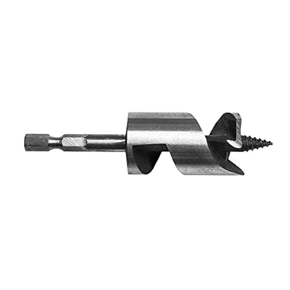 Century Drill & Tool 38456 Ship Auger Bit, 4" x 7/8"
