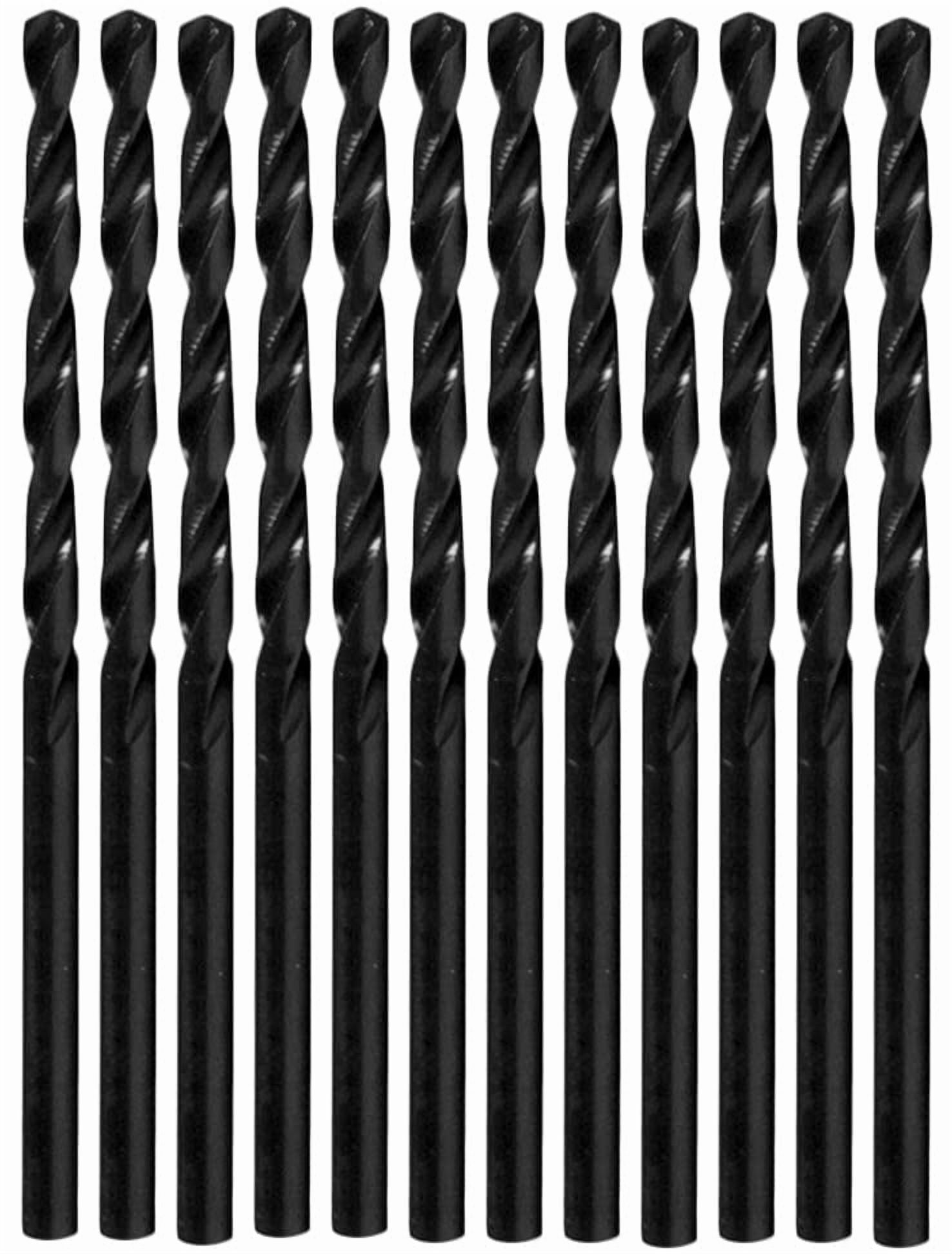 Century Drill & Tool 24511 Black Oxide Drill Bit, 11/64", 12-Pack