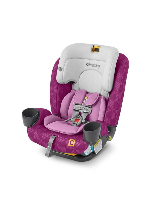 Century Drive On 3-in-1 Car Seat , All-in-One Car Seat for Kids lb, Berry