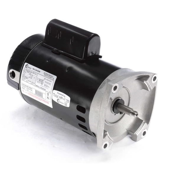 Century HSQ1052 1/2HP 115/208-230V 1-Phase 56Y Frame 3600 RPM Pool Pump Motor