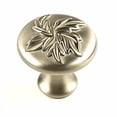 thumbnail image 1 of Century Hardware Aspen Collection 1-3/16" Dia. Zinc Die Cast Knob - Dull Satin Nickel, 1 of 3