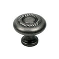 thumbnail image 1 of Century Hardware Aztec Collection 1-1/4" Dia. Zinc Die Cast Knob - Antique Pewter, 1 of 5