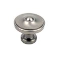 thumbnail image 1 of Country - Zinc Die Cast, 1-3/8" dia. Knob, Dull Satin Nickel, 1 of 5