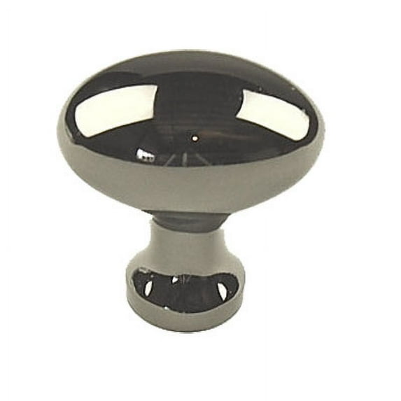 Century Hardware Elite Collection 1" Dia. Solid Brass Knob - Black Nickel
