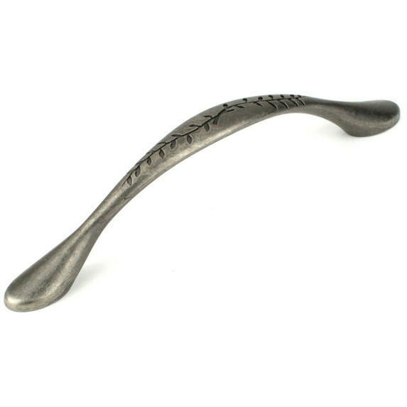 Century Hardware Hamilton Collection 5-3/64" (128mm) C-to-C Zinc Die Cast Pull - Antique Pewter