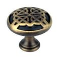 thumbnail image 1 of Century Hardware Highlander Collection 1-3/16" Dia. Zinc Die Cast Knob - Weathered Brass, 1 of 4