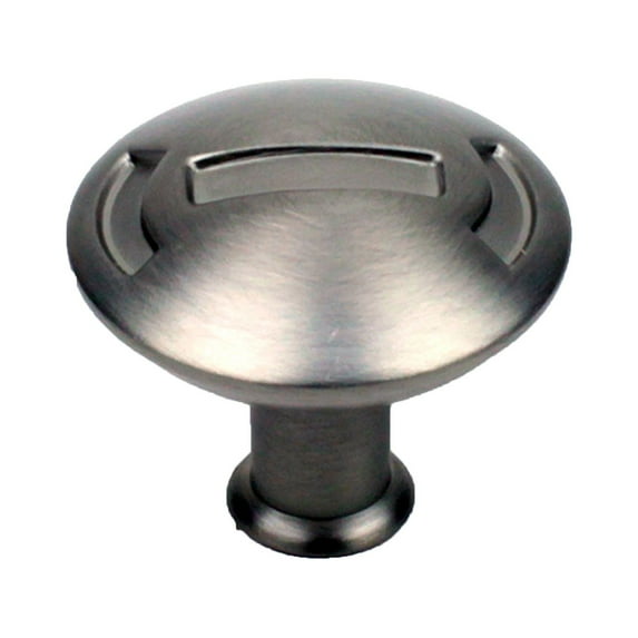 Century Hardware Medieval Collection 1-3/16" Dia. Zinc Die Cast Knob - Dull Satin Nickel