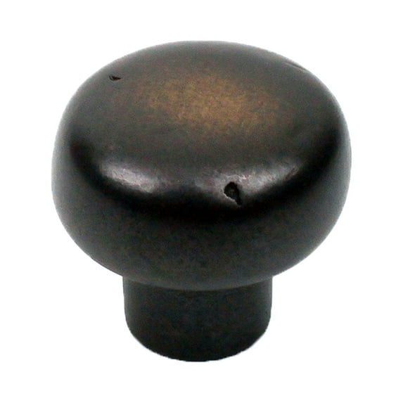 Century Hardware Whistler Collection 1-3/8" Dia. Cast Bronze Knob - Aged Bronze