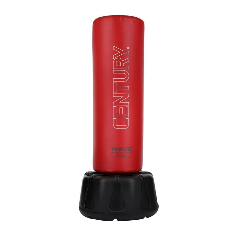 Century Wavemaster 2XL Pro Freestanding Punching Bag High Density Foam Padded Boxing Bag Adjustable Height with 52 Strike Zone Tapered Base Large Mixed Martial Arts Training Bag Red Walmart
