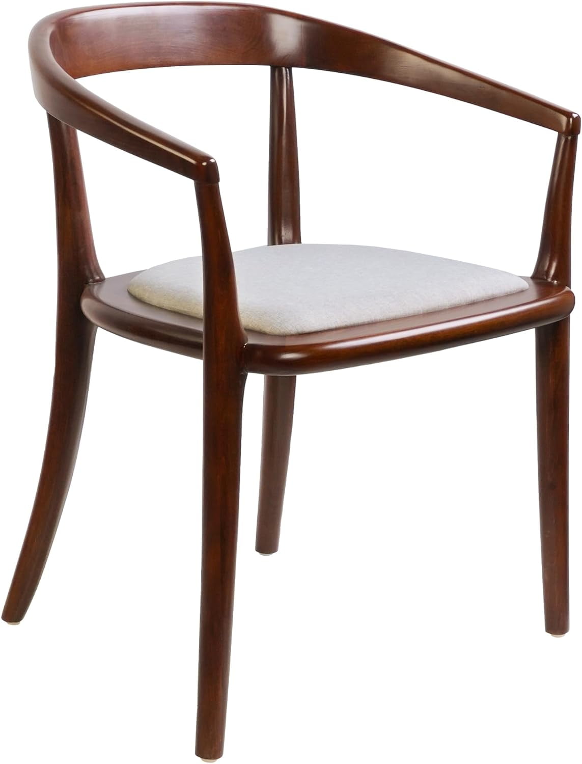 Century Modern Dining Chair With Armrest Fully Assembled Ergonomic ...