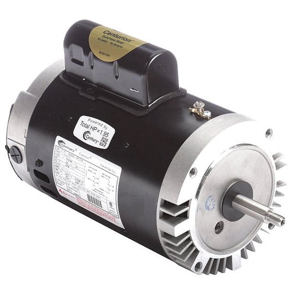 Century Motor,1 1/2 HP,3,450 rpm,56J,115/230V B129