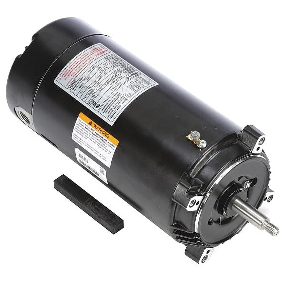 Black Steel Single Phase Pool Pump Motor