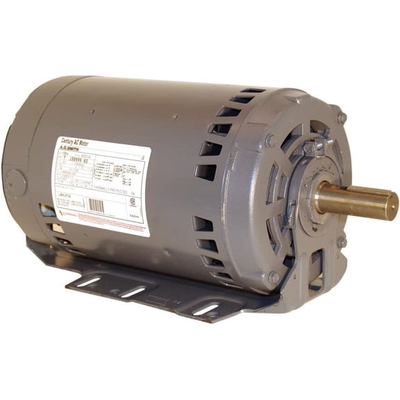 A.O. Smith H845 56 3 HP, 460/200-230 Volts, 4.3/9.0-8.6 Amps, 3450 RPM, ODP Enclosure, 56HZ Frame, 1.15 Service Factor Frame General Purpose Motor