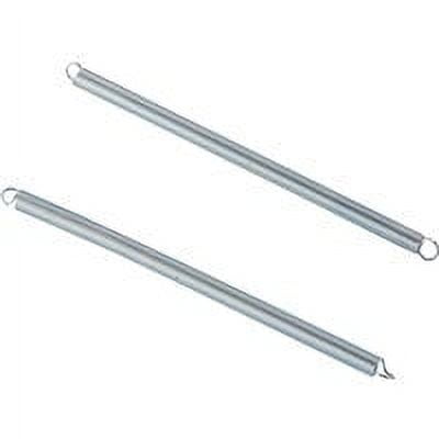 2 Pack 1/4" OD Extension Spring 1-7/8" Length .020" Wire Diameter, Each